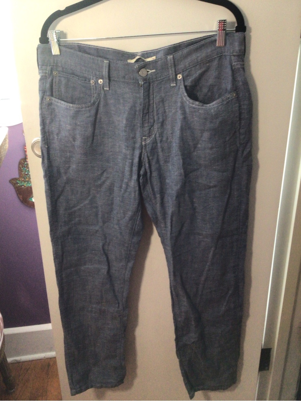 Levi's Women’s Boyfriend Linen-Cotton Pants